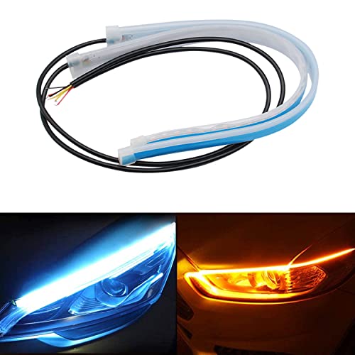 2 piezas de luces diurnas LED DRL para coche