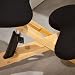 duehome - Silla de Oficina Ergonomica, silla de Escritorio, color Negro y...