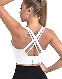 Botel High Impact Sports Bras for Women, Criss Cross Sports Running Bra, High Support Bra with Remov