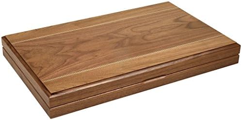 Orion Craft Classic 19" Wood Backgammon Set - Walnut Board