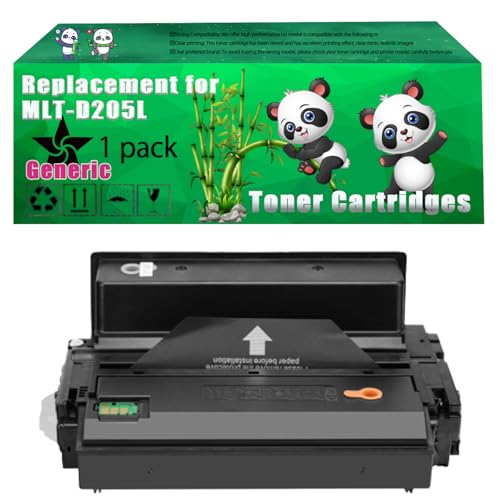 Image of Replacement MLT-D205L Toner Cartridges Compatible for Samsung FR SCX-5637 SCX-5637 F SCX-5637 Printers (1 Pack Black)