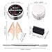 Scar Wax Kit, RNEKFA 5 PCS SFX Makeup Kit, Halloween SFX Special Effects Makeup Kit with Fake Blood, Makeup Wax, Black Stipple Sponge, Spatula Tool and Elf Ears for Cosplay Halloween Party Stage