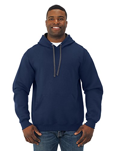 Fruit Of The Loom Super Heavyweight Pullover Hood - J Navy - Xx-Large #TOP23