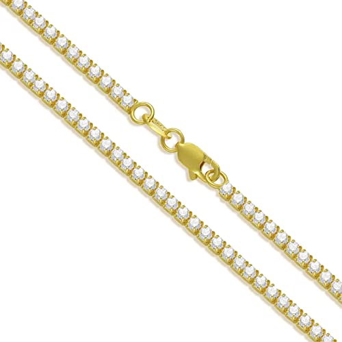 Collier tennis en argent sterling : le cadeau idéal pour femme et homme