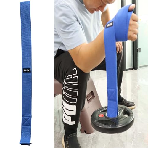 VLFit Cinghia da allenamento per braccio, ideale per allenamenti da polso, anteriore e bicipiti, multifunzione, per fitness a casa, compatibile con piastre