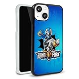 Power Rangers Dino Fury Blue Ranger Protective Slim Fit Plastic Bumper Case Fits Apple iPhone 13
