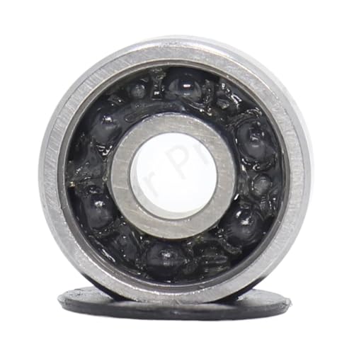 UGLTSAGRE 2PC 695RS 696RS 697RS 698RS 699RS Hybrid Ceramic Ball Bearings 5x13x4mm 9x20x6mm ABEC-1 for Industry Motor(696RS 6x15x5 mm)