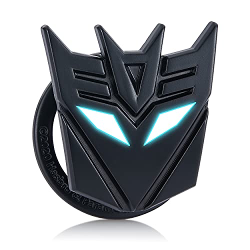 EPOCHHIKE Transformers Decepticons Push to Start Button Cover, Car Ignition Button Cover, Car Start and Stop Button Decoration Ring, Anti Scratch Car Button Decoration Ring（Black）