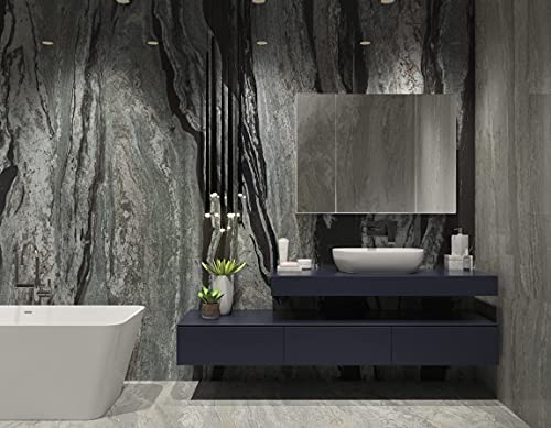 Aquadom Royale, 48In X 30In X 5In, Bathroom Medicine Cabinet, Integrated 3X Magnifying Mirror. #TOP1