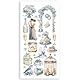 Stamperia SBBCT13 Paper Cut Outs, Assorted, 15 x 30,5 x 0,3 cm