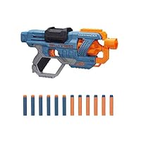 NERF Elite 2.0 Commander RD-6 Blaster, 12 Darts, 6-Dart Rotationstrommel, Tactical Rail Steckschienen, Befestigungspunkte, Mehrfarbig, 6.7 x 36.2 x 24.1 cm, für Jungen und Mädchen – Ansicht 2