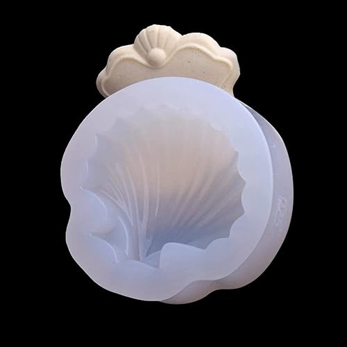Miniatura 6 de Molde de silicona de chocolate con forma de concha de mar para decoración de pasteles de fondant