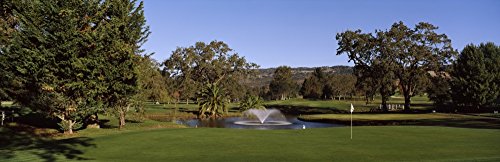 Posterazzi Fountain in a golf course Silverado Country Club