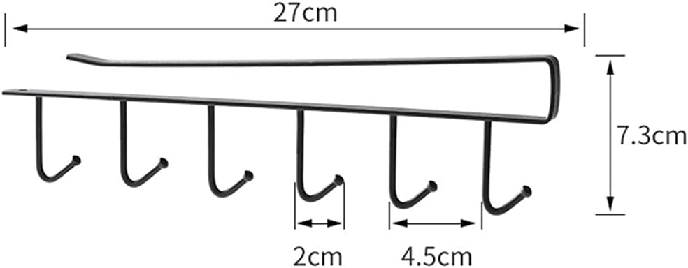 Kitchen Storage Rack Cupboard Hanging Hook Hanger Chest Storage Organizer Holder Bathroom Living Room Sundries Hook