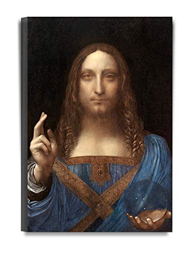 DECORARTS - Portrait Of Christ in Salvator Mundi by Leonardo