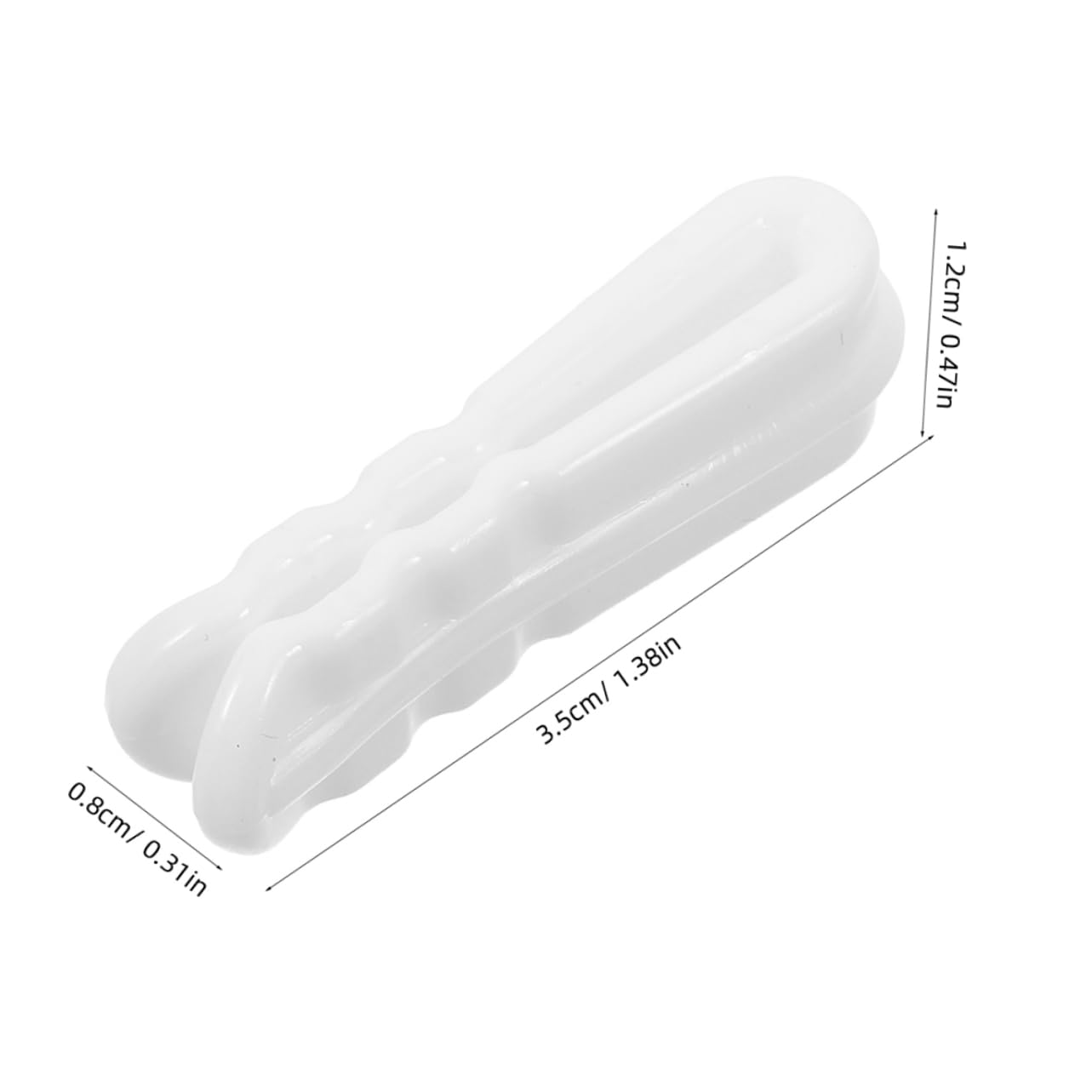 Cabilock 20pcs Reusable Vacuum Sealer Bags Zipper Compression Pack for Travel Storage