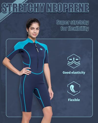 Jsnorklet Womens Wetsuit Shorty thumb #4