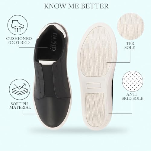 Image of FAUSTO Women Sneaker Pull-On Shoes