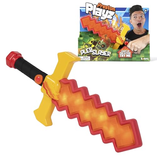 PrestonPlayz Pleb Slayer Sword YouTube Gaming Chanel Role-Play Official PrestonPlayz Merch