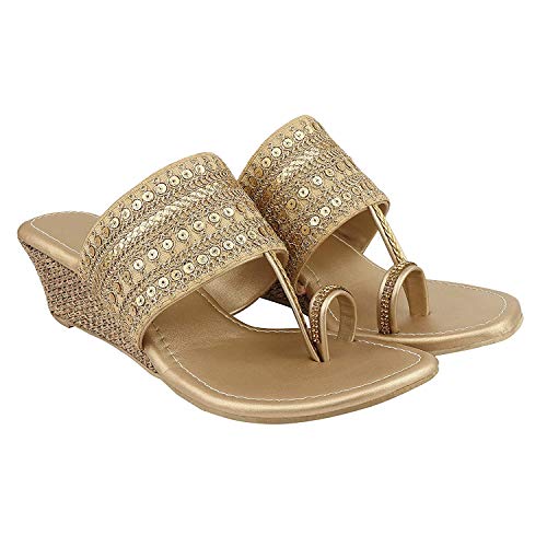 Image of Shoetopia Women Wedge Heel Sandal