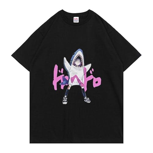 Dorohedoro El Corazon T-Shirt Hommes 2022 Anime T-Shirt Hommes Femmes Surdimensionné T-Shirts Hip-hop Drôle À Manches Courtes T-Shirt Cover