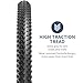 YUNSCM 27.5'' Lightweight Bike Tires 27.5 x 2.25 (ETRTO 57-584) - 60TPI Nylon Puncture-Resistant Tires Compatible with 27.5x2.25 27.5x2.20 27.5x2.30-2 PCS Mountain Bike Tires (Y-1163)