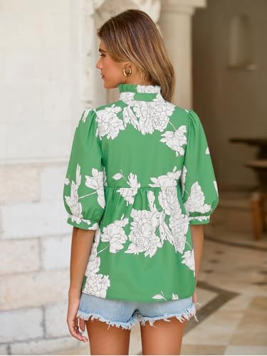 Nuisette à motif floral coupe péplum ample pour éviter les vêtements de nuit serrés