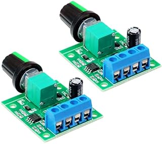 Gebildet PWM regulator prędkości silnika niskiego napięcia DC 1,8 V 3 V 5 V 6 V 12 V 2 A 1803BK 1803B regulowany przełącznik sterownika z pokrętłem regulacji prędkości