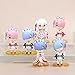 9cm Re:Life in a Different World from Zero, Anime Merchandise Cadeau PoupéE Figurine d'action Statue ModèLe Jouet, REM Ram 6 pièces