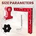 Corner Clamps for Woodworking, 90 Degree Clamp, Right Angle Clamp, Woodworking Positioning Angle Clamp, 5.5 Inch (14 cm) Aluminum Angle Clamp, Square Tool (5.5×5.5