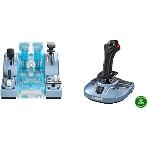 THRUSTMASTER TCA Quadrant Add On Airbus Edition (PC) & TCA Sidestick Airbus X Edition (XBOX Series X/S, PC)