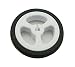 Imagen de Aihasd Rueda de goma D-hole Adecuado para N20 Motor D eje Juguetes DIY Neumático de coche de robot