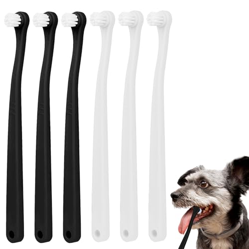 6Pcs Small Dog & Cat Toothbrush Kit - Soft Mini