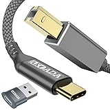 USB C Printer Cable 15ft,...