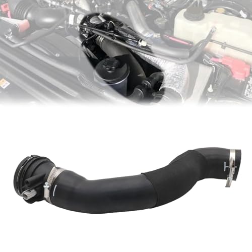 Priprilod Turbo Intercooler Outlet Tube Hose Compatible With Ford F-250 F-350 Super Duty 6.7L 2017-2019 Power Stroke Engine #HC3Z-6F073-B HC3Z-6F073-A