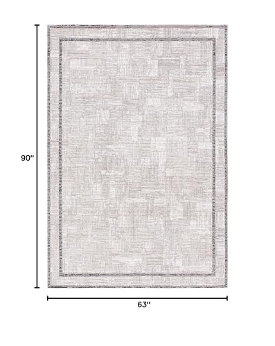Tapete SAFAVIEH Jade Collection 160x114 cm Beige y Negro miniatura 2