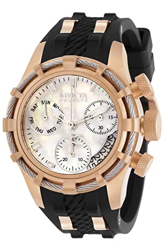 Invicta Women's Reserve White Silicone Band Steel Case Swiss Quartz Analog Watch 30532