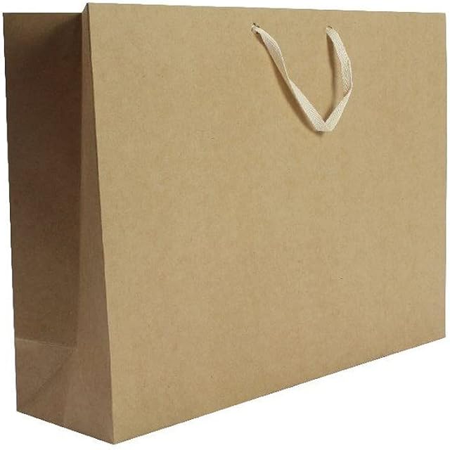 Q-Connect KF25001 Storage Bag Foolscap 100x255x350mm, Manila (Pack of 50)