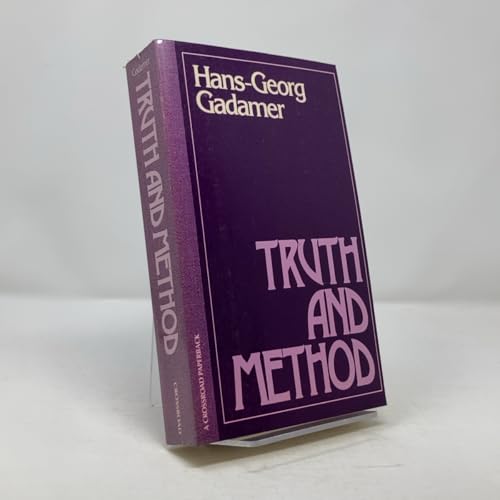 Truth and Method 0824504313 Book Cover