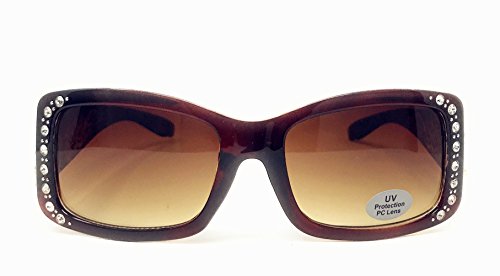 Texas West Cowboy Boot Womens Sunglasses With Rhinestone Accents UV400 PC Lens2