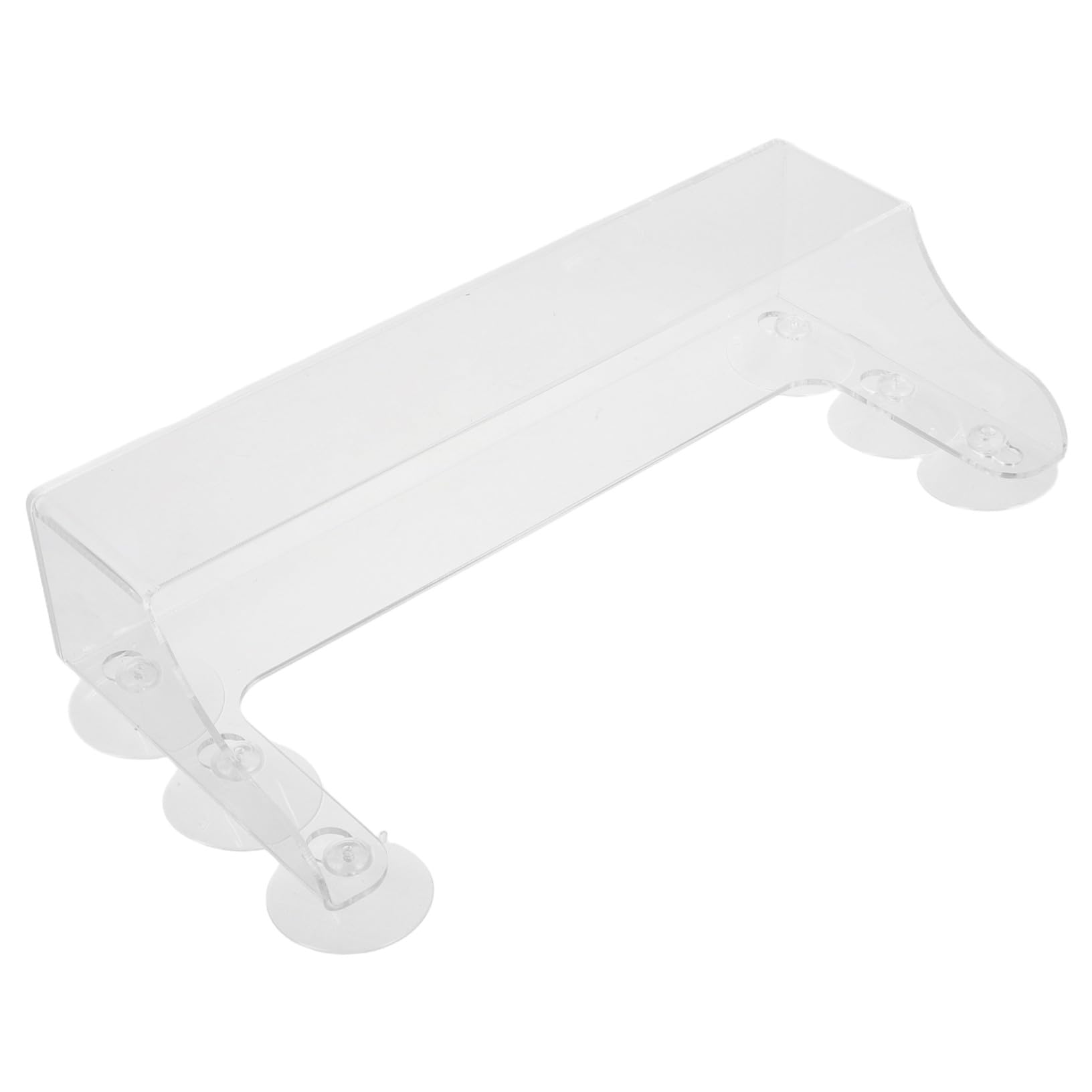 Étagère à boissons pour réfrigérateur avec ventouse en acrylique Nizer