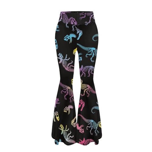 SYtrade Women's Flare Yoga Pants Spring Casual Long Bell Bottoms with Elastic Waist4