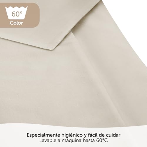Miniatura 6 de Makian Juego Nórdico Cuna 2 Piezas 100x135 Cm 40x60 Cm Ropa De Cama Para Bebé 100 Algodón Transpirable Ideal Para Recién Nacidos Y Pieles Sensibles Certificado Oeko-Tex - Beige