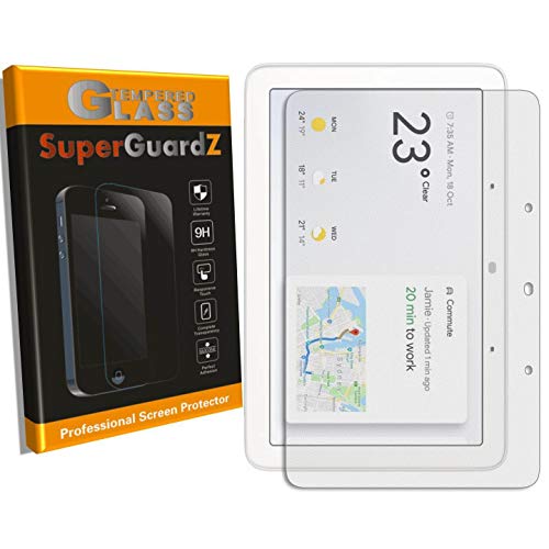SuperGuardZ Google Nest Hub/Google Home HubXN[veN^[ [KX] 9H 0.3mm 2.5D EhGbW h~ CAh~ [iv]