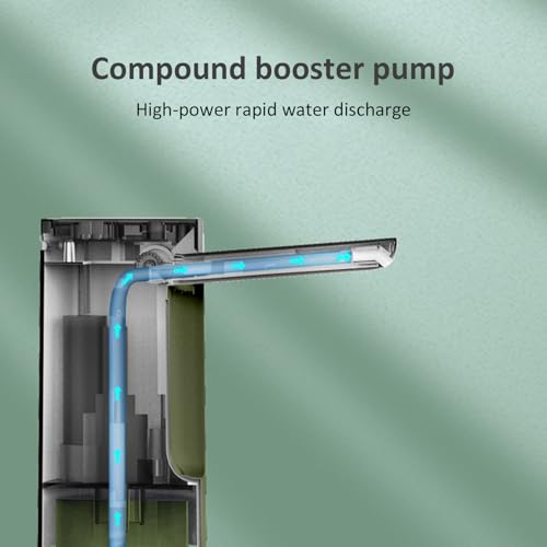 Ventilateur d'hydratation extérieure et intérieure pliable commande électrique 1200 mAh