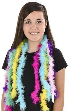 Rhode Island Novelty 44 Inch Mini Marabou BOA Assortment, One Dozen per Order