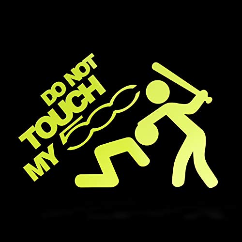 ERREINGE Sticker compatibile per FIAT DON'T TOUCH