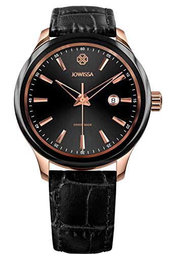 Jowissa Schwarz/Rosa Tiro Schweizer Herrenuhr J4.204.L