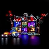 Profitez du plaisir créatif du bricolage : notre kit de lumières compatible avec LEGO stranger things the creel house offre un éclairage lumineux qui vous aide à vous remettre de votre vie occupée et à retrouver votre belle nuit. Le kit d'éclairage est parfait pour les amateurs de modèles pour améliorer personnellement leurs blocs et développer leurs modèles tout en profitant du plaisir du bricolage.