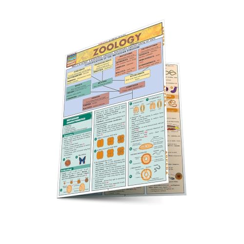 Zoology: a QuickStudy Laminated Reference Guide (Quickstudy Reference Guides - Academic)